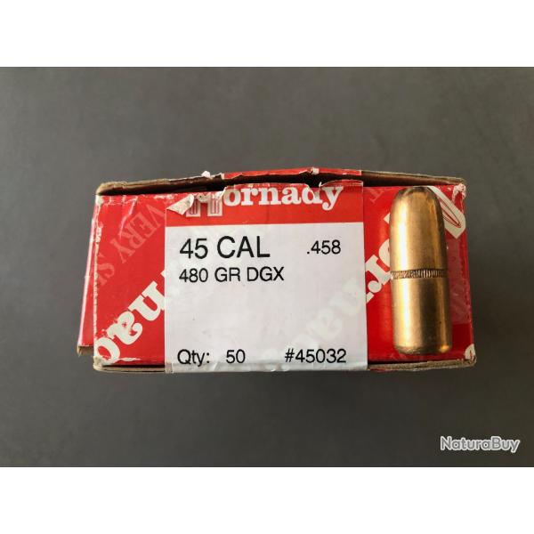 OGIVES CALIBRE 458 HORNADY