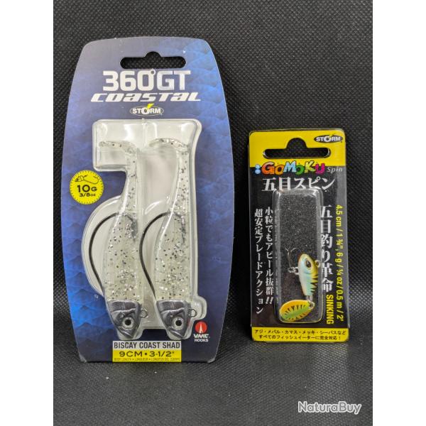 Lot pche n 20 / 360 GT COASTAL + STORM GOMOKU
