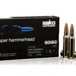 Balles Sako Hammerhead 308 Win