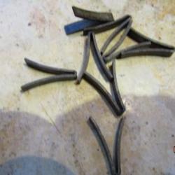 un ancien ressort plat à ajuster revolver vélo dog 320 380 système Lefaucheux M  3 tailles au choix