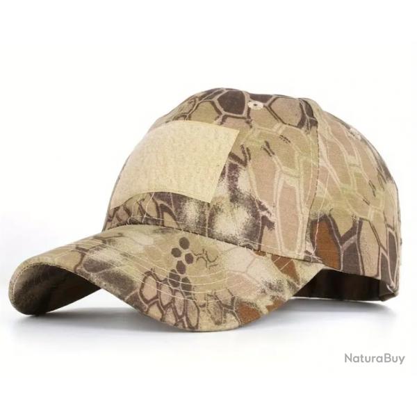 Casquette Python dsert velcro en faade