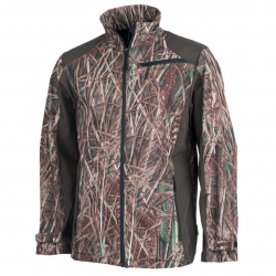 Veste Softshell de chasse roseaux TREELAND