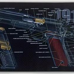 Tapis de nettoyage Colt 1911 3D