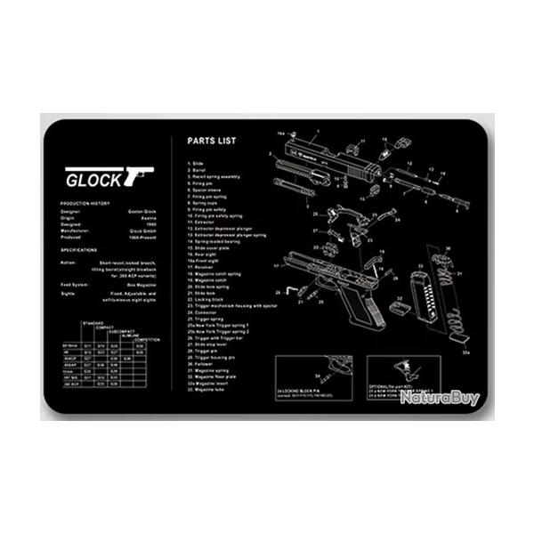 Tapis de nettoyage Glock