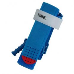 Garrot tourniquet tactique bleu 85cm