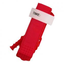 Garrot tourniquet tactique rouge 85cm