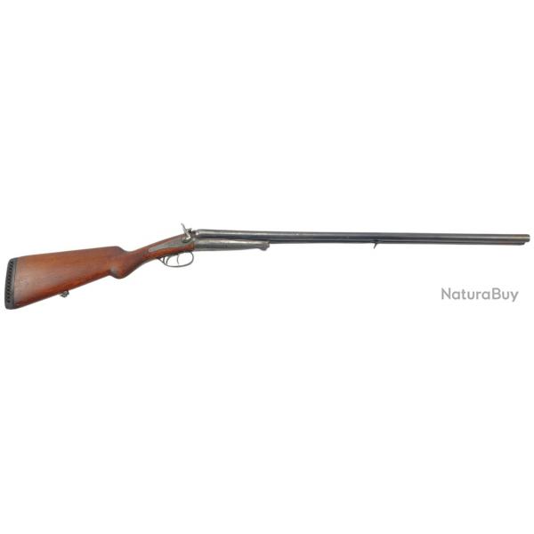 OCCASION - FUSIL JUXTAPOSE HUSQVARNA A CHIENS EXTERIEURS CAL. 16/70 CATEGORIE D