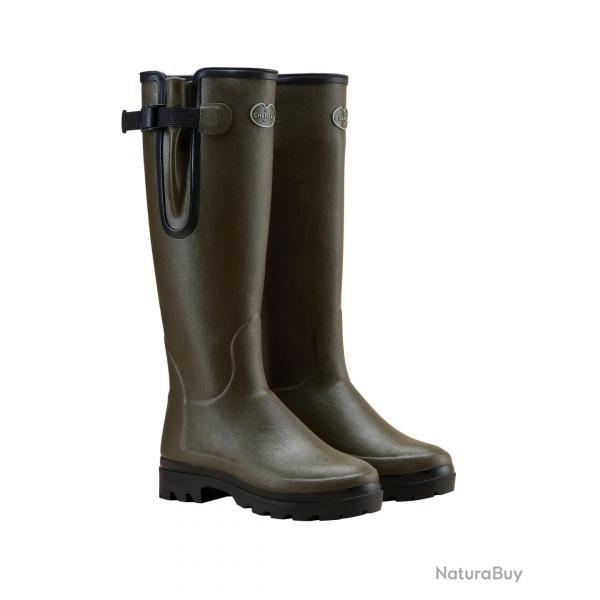 Bottes Vierzonord Femme Le Chameau Doubles Noprne Vert Chameau - 39