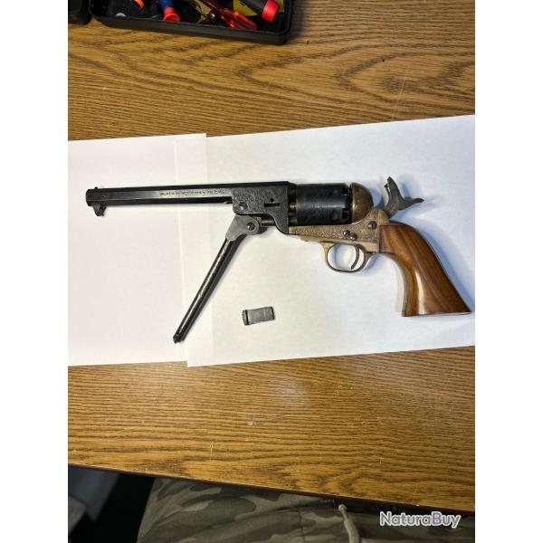 Colt calibre 36 poudre noire( rplique Italie pietta)