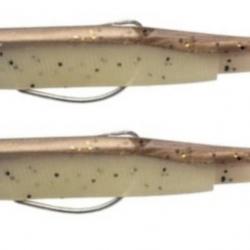 Double Combo Fiiish Black Minnow Pug n° 2 - 9cm 7g 9cm Light Sand