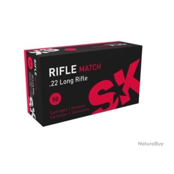 500 munitions SK Rifle Match .22 LR