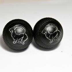 Boutons de poignée de culasse gravés Ibex, fabriqués en plastique ABS durable.