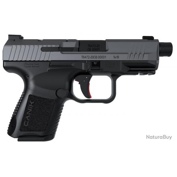 Pistolet CANIK TP-9 sub elite custom tungsten 9x19 filet