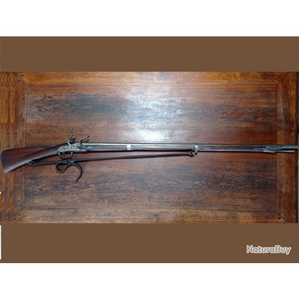 Trs rare fusil d'infanterie  silex - modle 1754/1759 - BARALLON  Saint-Etienne - TBE