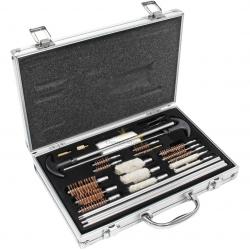 Mallette de nettoyage universelle pour armes d'épaule et de poing (27 outils)
