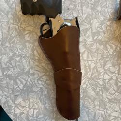 holster western synthétique pour airsoft ( taille idéale remington 1858 Shérif)