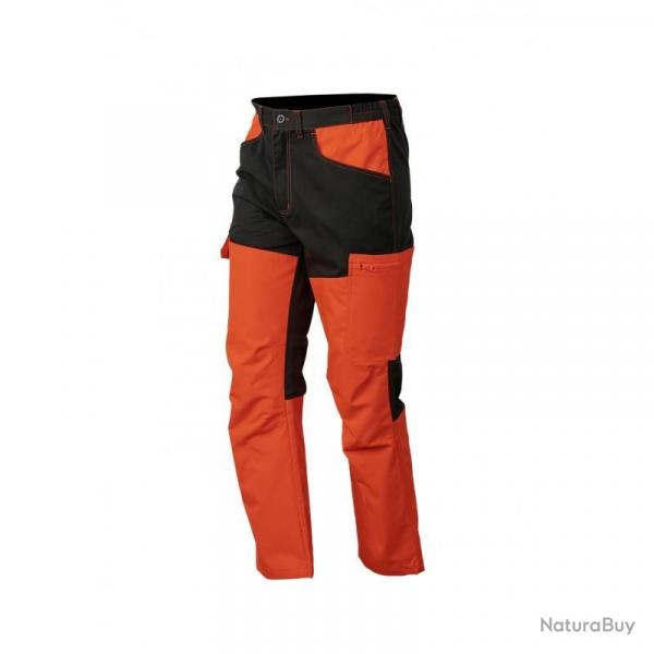 PANTALON DE CHASSE RENFORC ENFANT MAQUISARD CAMOUFLAGE ORANGE 14 ans