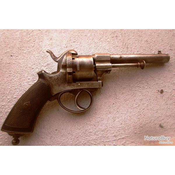 REVOLVER A BROCHE BELGE