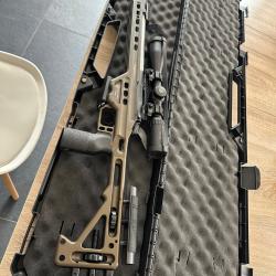 Carabine Custom Bergara B14-R .22LR + Châssis MPA + Lunette Hawke