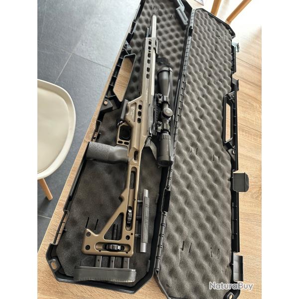 Carabine Custom Bergara B14-R .22LR + Chssis MPA + Lunette Hawke