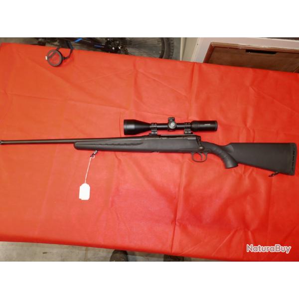 Carabine SAVAGE AXIS Gauchre en 308 Win avec lunette HAWKE VANTAGE 4-12X50