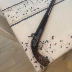 Pistolet à silex percussion