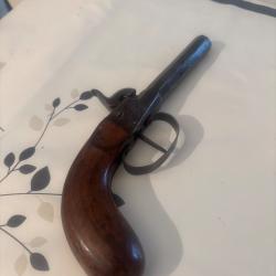 Pistolet coup de poing époque Louis Philippe