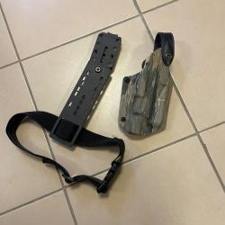 Holster TRB pour Glock 17 et Surefire X300