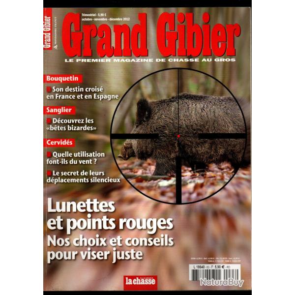grand gibier 63 calibres d'arrt, laguiole, le chien chamois, sangliers