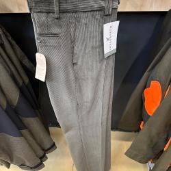 Pantalon Velours Droit Kaki Lovergreen