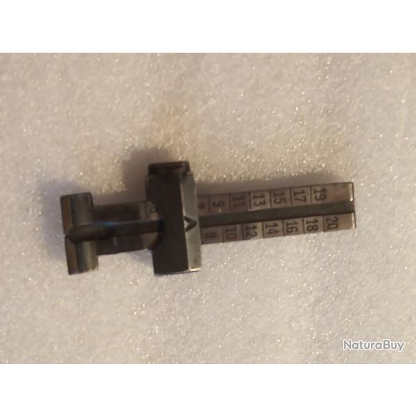 Planchette de hausse Schmidt Rubin K11-K31-96/11