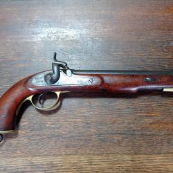 Pistolet de cavalerie britannique Tower à percussion - modèle 1842 - vers 1861 - TBE