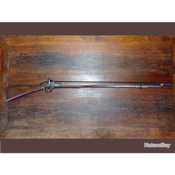 Fusil  percussion - Brown Bess ENFIELD - pattern P42 1842 - LACY cal .69 - TBE