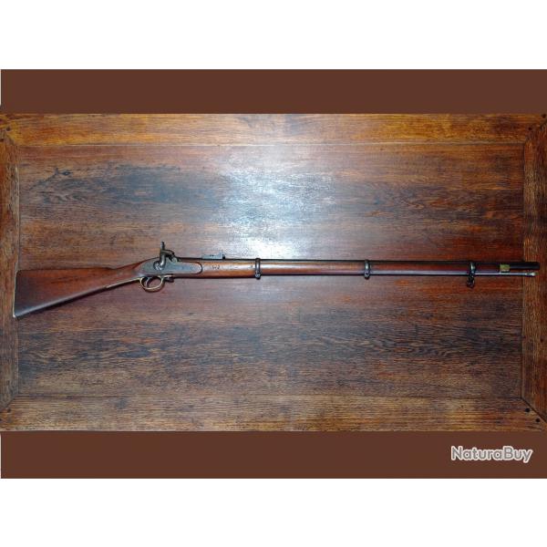 Fusil ENFIELD P53 1853  3 bandes - BARNETT LONDON - MK 3 ou 3e modle - calibre .58 - TBE