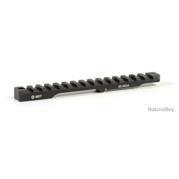 Rail MDT Picatinny 20 MOA pour Tikka T1x Noir