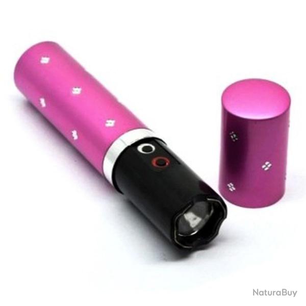 Shocker rouge  lvres rose 2 000 000 volts avec lampe LED - Praga Technology
