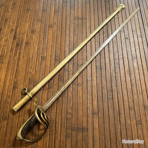 TRS BEAU SABRE D'OFFICIER D'INFANTERIE MODLE 1882