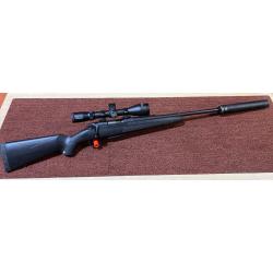 CARABINE WINCHESTER XPR COMPO 243WIN + LUNETTE KONUS + SILENCIEUX STALON
