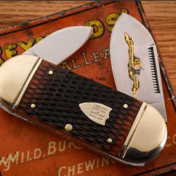 Couteau Rough Rider 30eme Anniversaire Small Sunfish 2 Lames Acier 440 Manche Os RR2631