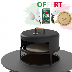 Four à pizza pour brasero - Forno Di Tonio par Random + accessoires OFFERT