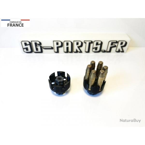 *PROMO* X5 Speed Loader Revolver 6 coups 38SP / 357 Mag **S** [LIVRAISON GRATUITE]