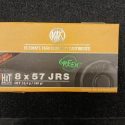 RWS HIT 8x57 JRS 160grs (x20)