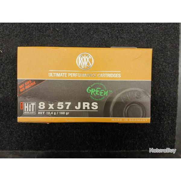 RWS HIT 8x57 JRS 160grs (x20)