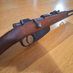 Superbe carabine carcano cavalerie M91 de 1935 Terni cal 6;5x52