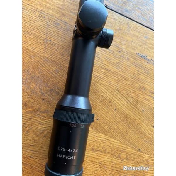 Lunette de battue Swarovski Habicht 1.25-4x24