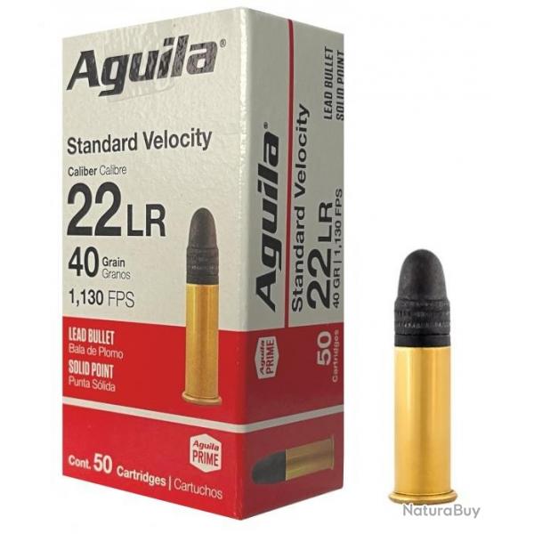 2000 Munitions Aguila Standard 40Grs Cal.22LR