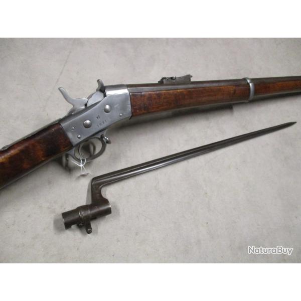Avis aux collectionneurs, REMINGTON ROLLING BLOCK 1867 cal 12.7x44R +  Baonnette, vente libre!!!