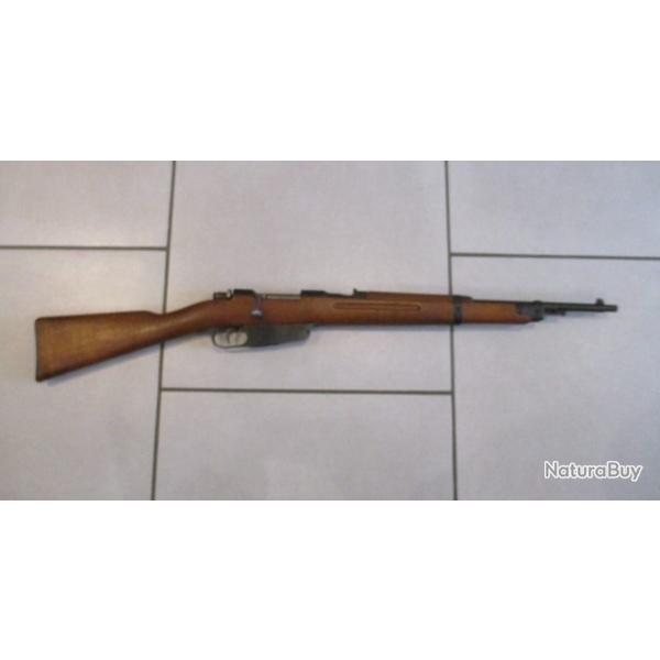 Carabine Carcano Mle 1938, cal 6,5 Carcano , fabrication arsenal de Terni 1940