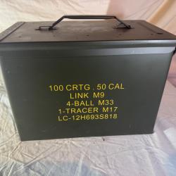 Caisse à munitions US Cal. 50 M2A1