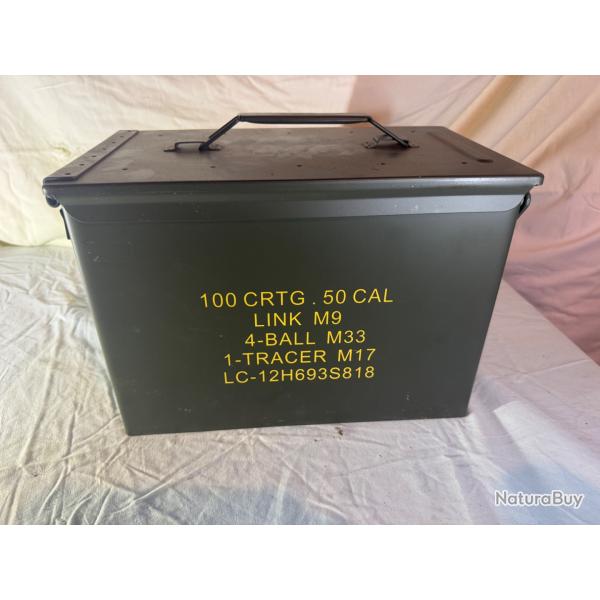 Caisse  munitions US Cal. 50 M2A1